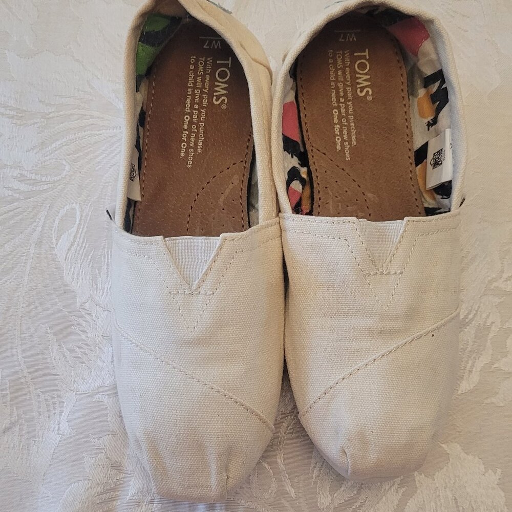 TOMS White Alpargatas